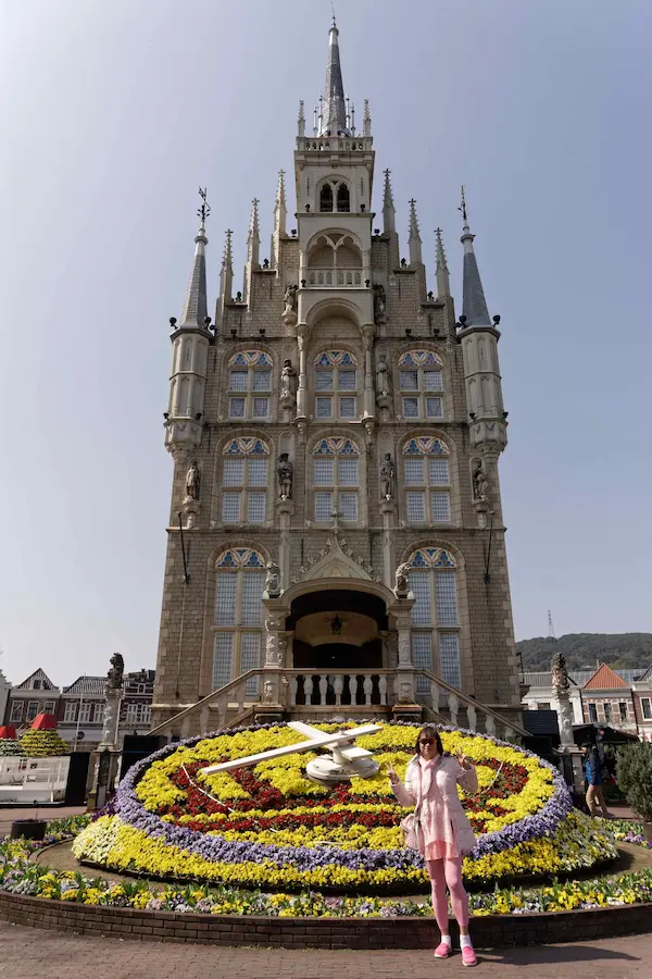 Flower clock